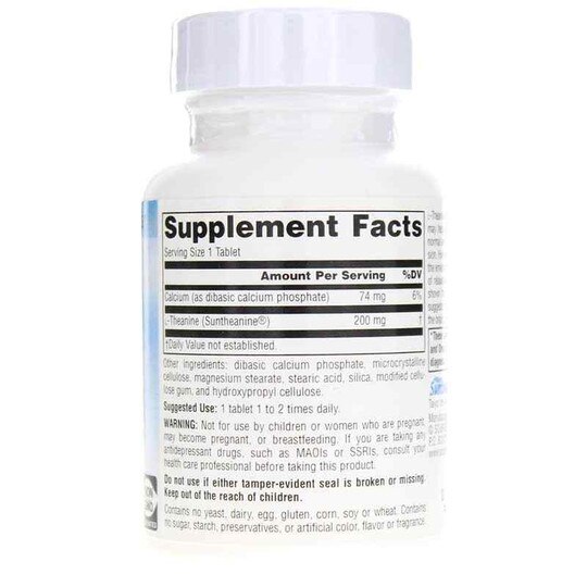 Serene Science L-Theanine 200 Mg Tablets, SNN